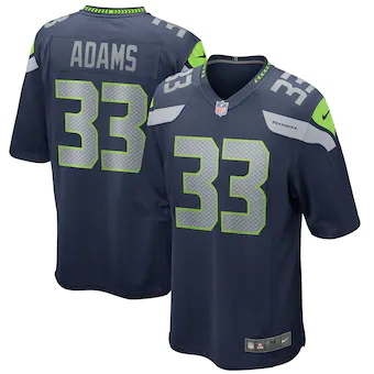 mens nike jamal adams college navy seattle seahawks game pl